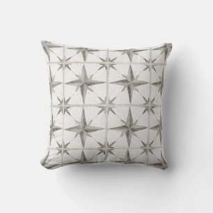 Modern jordstomme i Rustic Farmhouse Geometric Sta Kudde