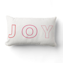 Modern Joy Färg Block Red Rosa Jul Helgdag