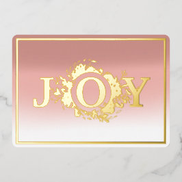 Modern Joy Guld-julfoto