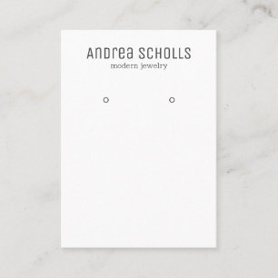 Modern judisk Visning Visitkort