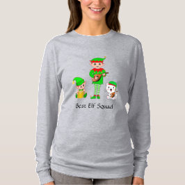 Modern jul Bästa Alv Squad T Shirt