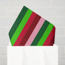 Modern Jul Festiv Ränder Tryck