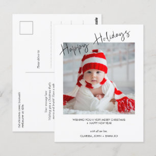 Modern Jul Glad Julen Jul Postkort Vykort