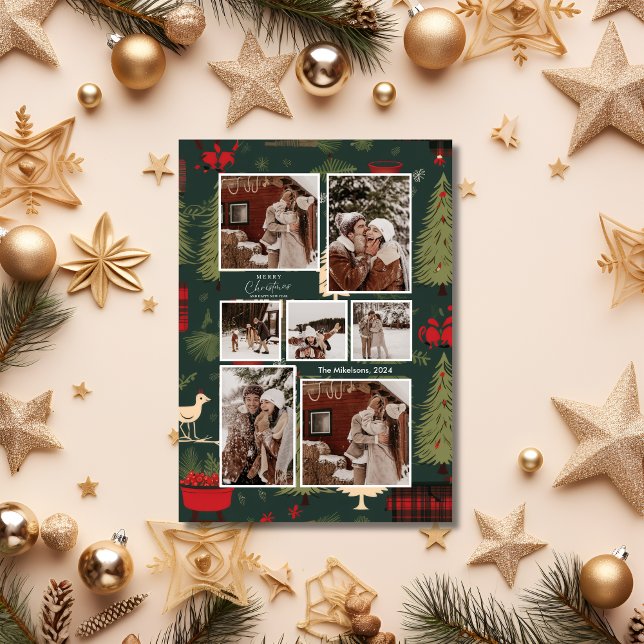 Modern jul i Japan nordiska bilder Julkort (Skapare uppladdad)