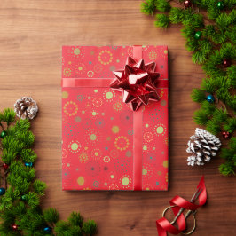 Modern jul i mitten av århundradet presentpapper