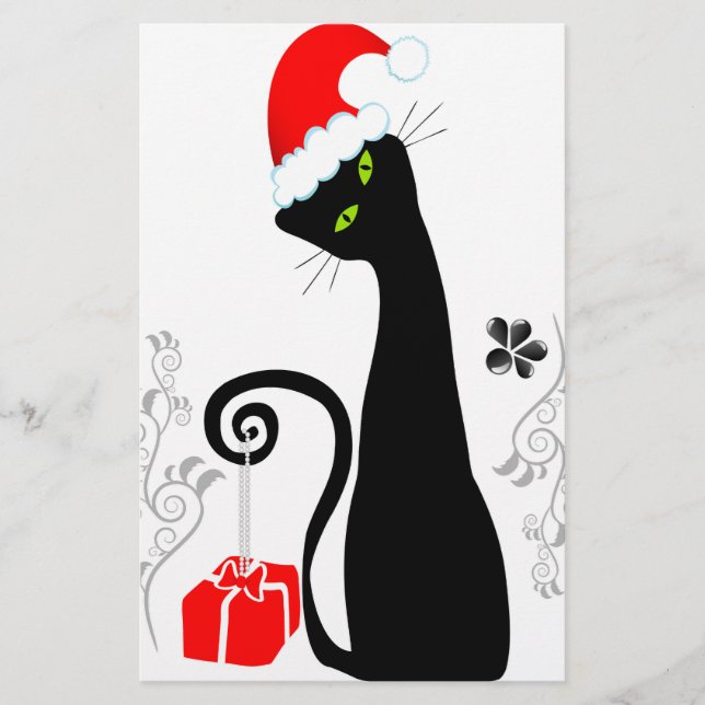 Modern jul Kattunge (Framsida)