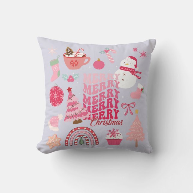 Modern jul kudde (Framsida)