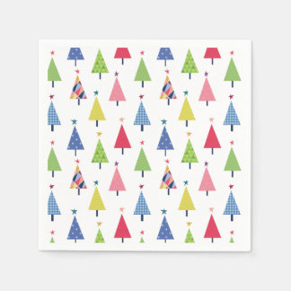 Modern jul pappersservett
