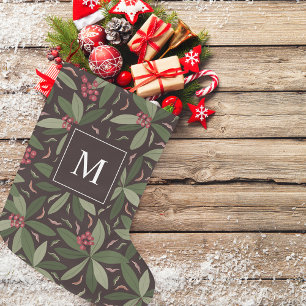 Modern jul - personlig stor julstrumpa