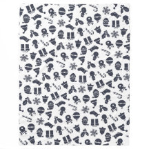 Modern jul, sömlös Mönster