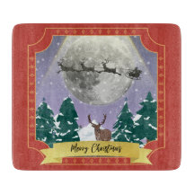 Modern julafton med Santa Reindeer