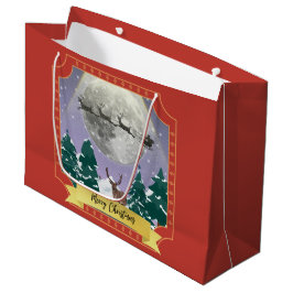 Modern julafton med Santa Reindeer