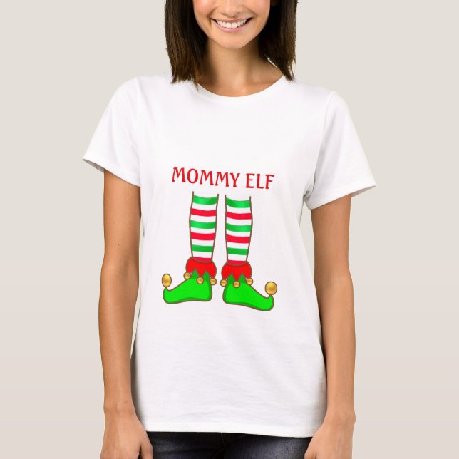 Modern Julalva Jul T Shirt (Framsida)
