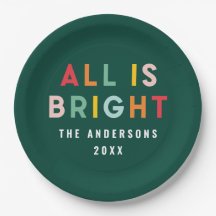 Modern julfamiljsdeka för Bright grönt
