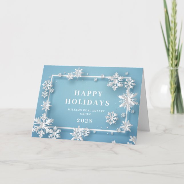 Modern julförening, företag Hälsning Helgkort (Framsida)