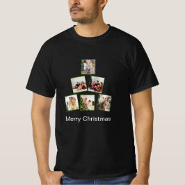 Modern julfoto Collage T-Shirt