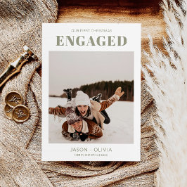 Modern julfoto, första julhelgen julkort