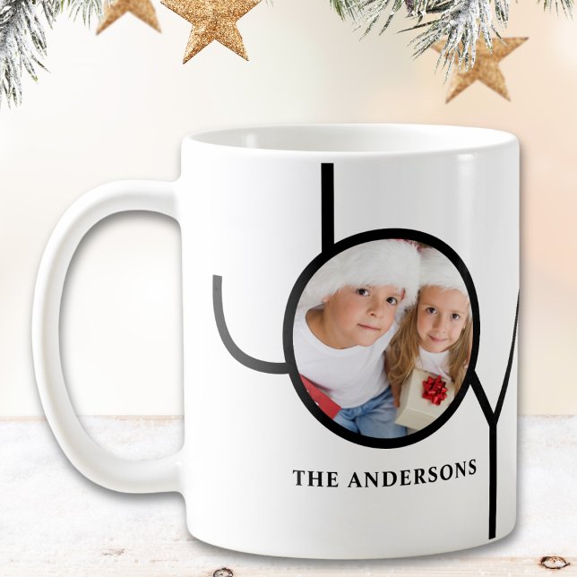 Modern julfoto kaffemugg (Skapare uppladdad)