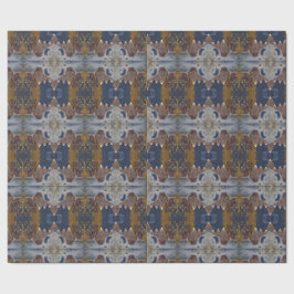 Modern Julgran Mönster Presentpapper