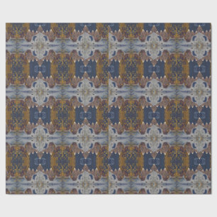 Modern Julgran Mönster Presentpapper