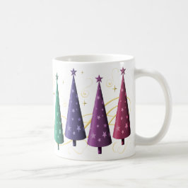 Modern Julgran mugg