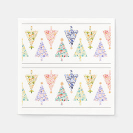 Modern Julgran Napkins Pappersservett