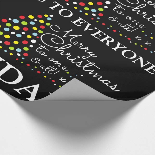 Modern Julgran, Pappra julafton Presentpapper (Hörn)