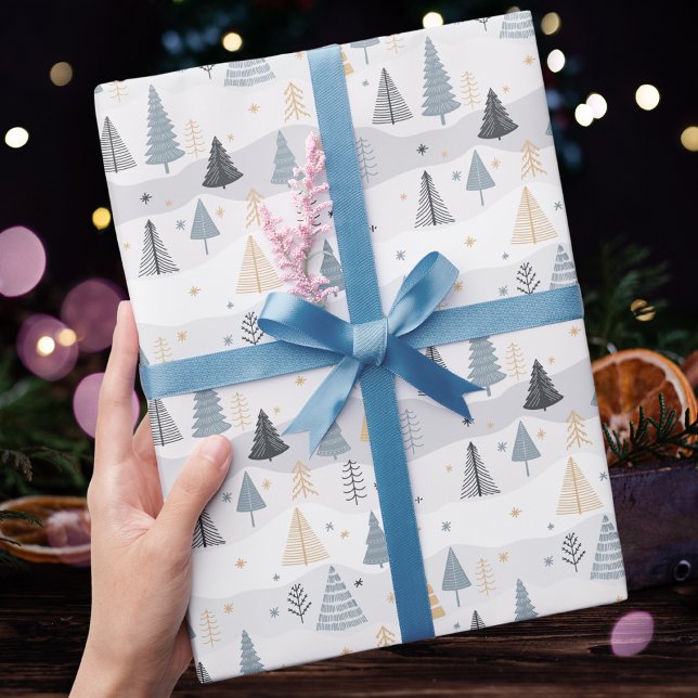Modern Julgran Presentpapper (Skapare uppladdad)