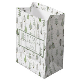 Modern Julgranar GOD JUL Script Sage