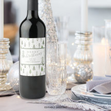 Modern Julgranar GOD JUL-skript