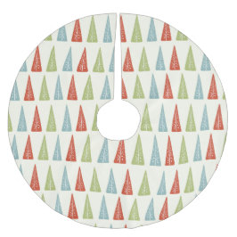 Modern Julgranar, mönstrad Julgransmatta Borstad Polyester