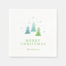 Modern Julgranar och Snöflingor