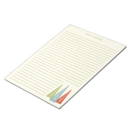 Modern Julgranar-orienterad stationerie Anteckningsblock