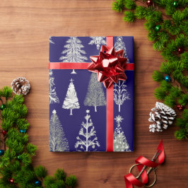 Modern Julgranar Presentpapper