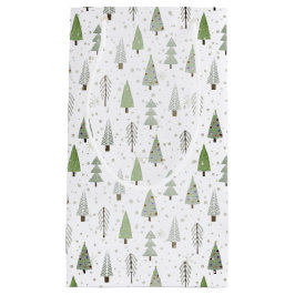 Modern Julgranar Sage Oliv grönt och vit