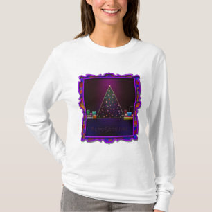 Modern julhoodie tee shirt