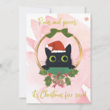 Modern julinbjudan Tassar och Purrs