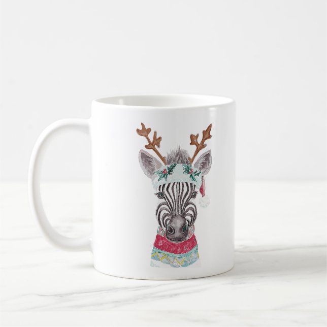 Modern julklapp kaffemugg (Vänster)