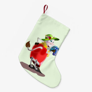 Modern julklapp liten julstrumpa