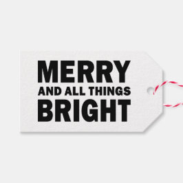 Modern julklappsetikett | God jul & Allt är ljust Presentetikett