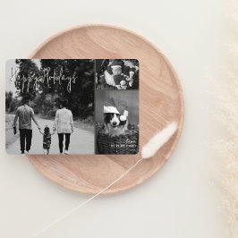 Modern julkort | Olive Trendig Collage