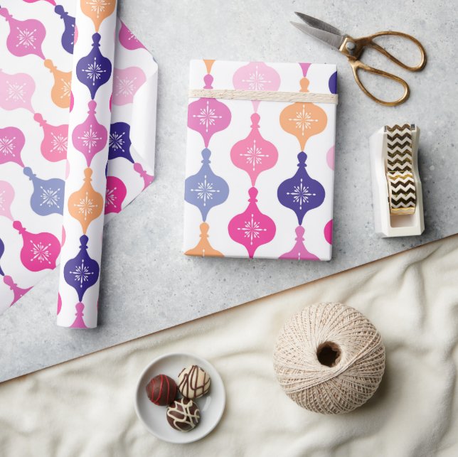 Modern julprydnad presentpapper (Hantverk)