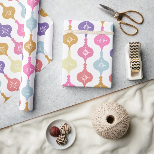 Modern julprydnad presentpapper (Hantverk)