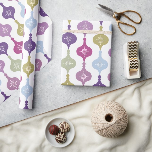 Modern julprydnad presentpapper (Hantverk)