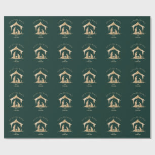 Modern jultid, Religiösa Mary & Joseph Presentpapper