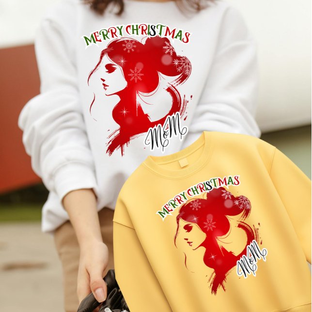 Modern jultid till Mamma T Shirt (Skapare uppladdad)