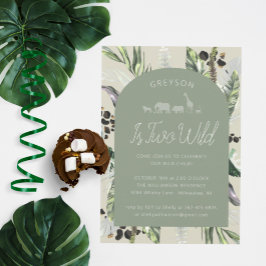 Modern Jungle Greenery Arch | Två Vilder Inbjudningar