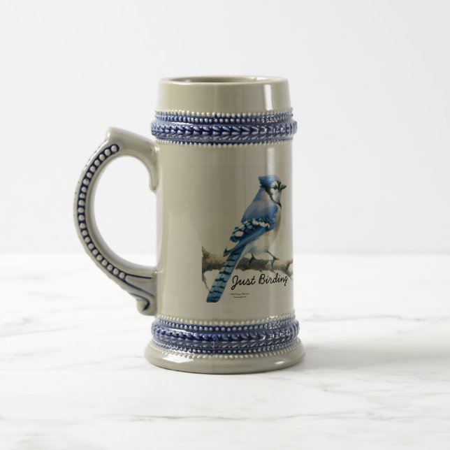 Modern just Bird Blue Jays Sejdel (Vänster)
