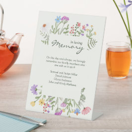 Modern justisk blomma i Memoriam Bröllop