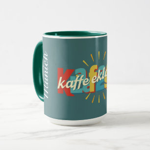 Modern Kaffeeklatsch tyskt arv personlig Mugg